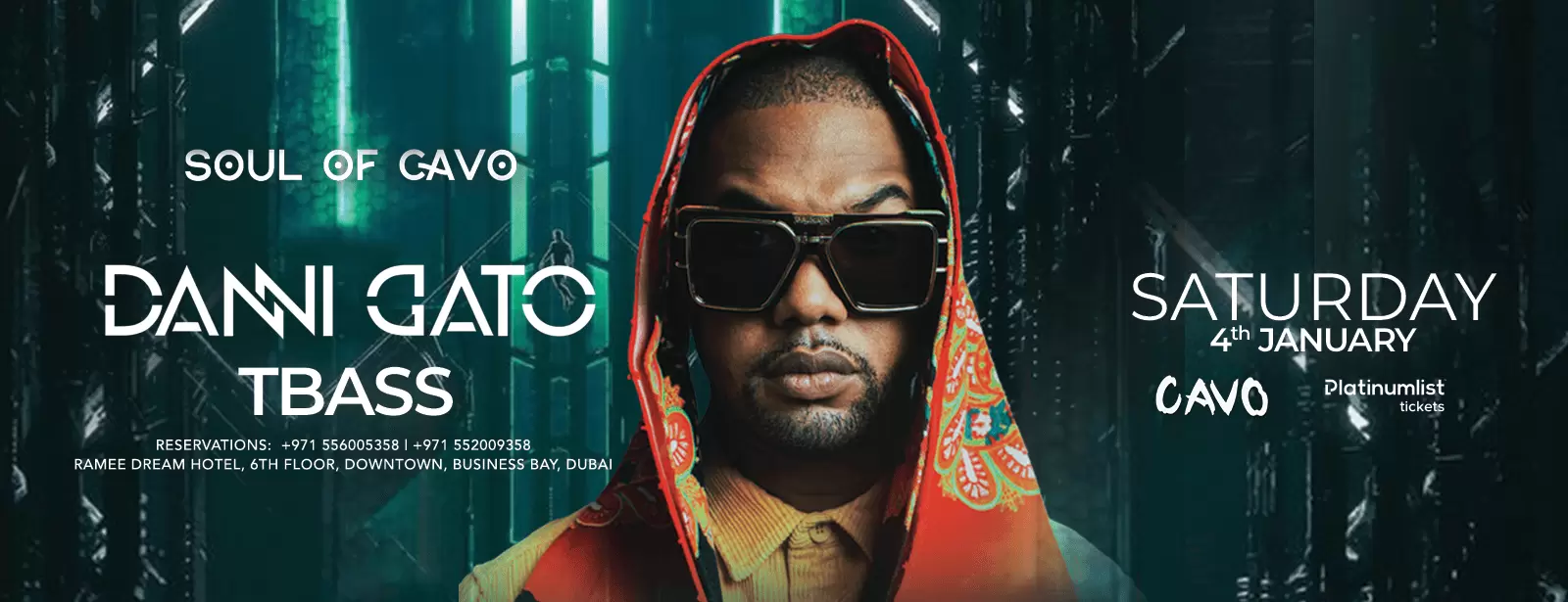 Soul of Cavo presents Danni Gato Live in Dubai