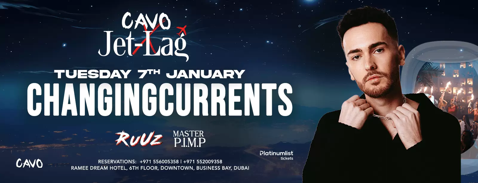 Jet-Lag at Cavo in Dubai