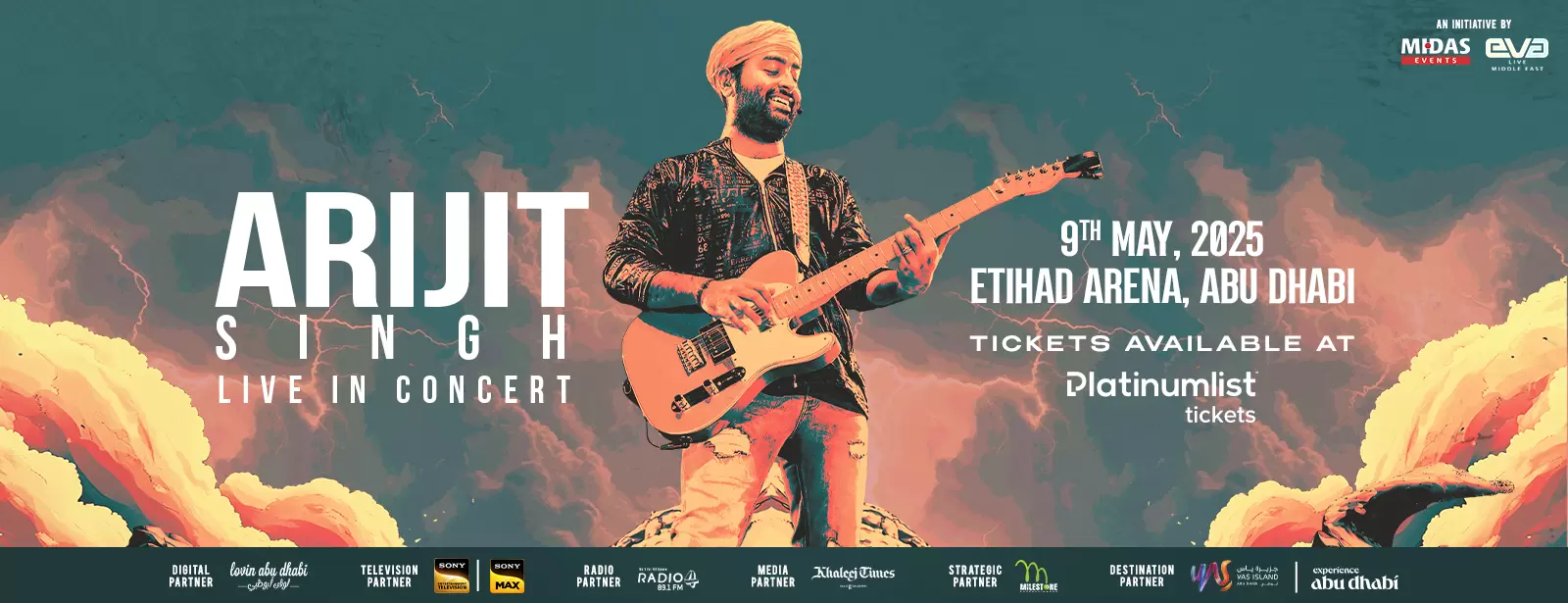 Arijit Singh Live in Concert at Etihad Arena in Abu Dhabi