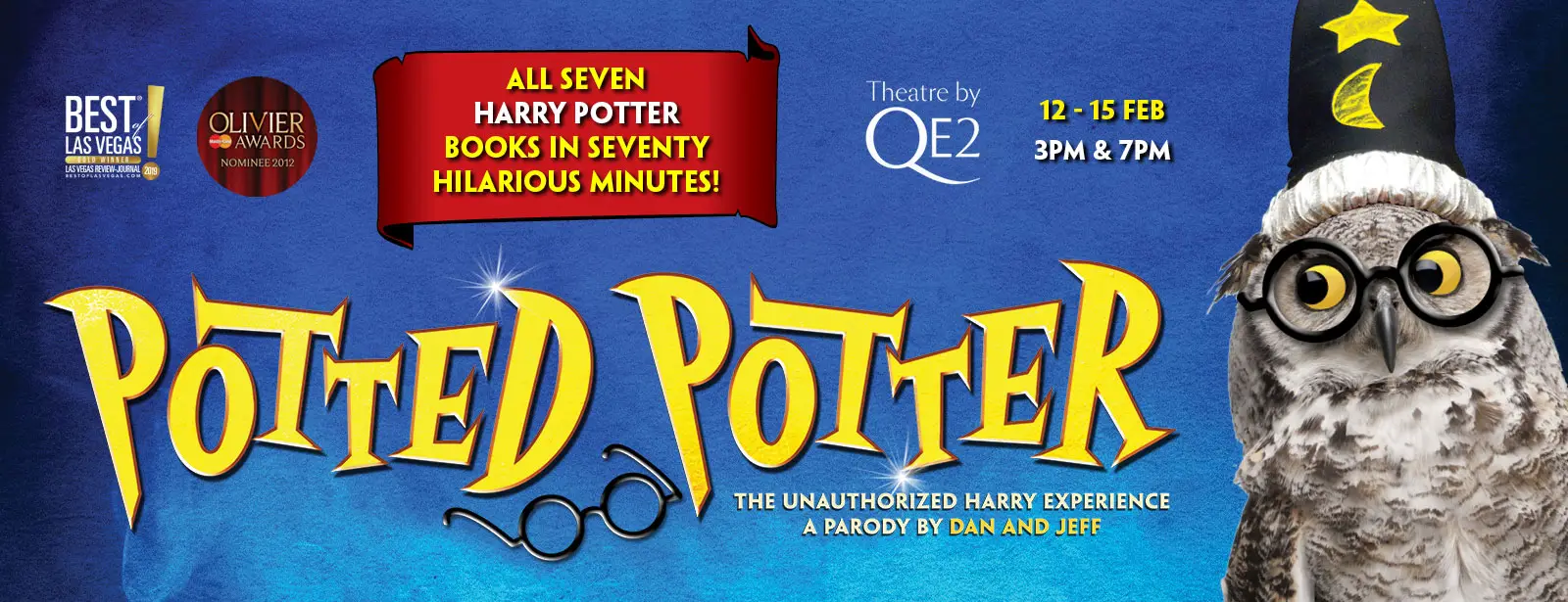Potted Potter Live at Theatre by QE2, Dubai