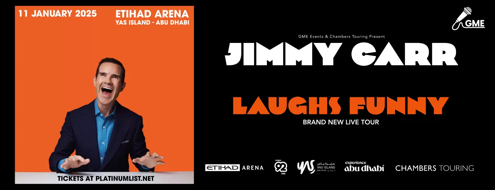 Jimmy Carr: Laughs Funny in Abu Dhabi