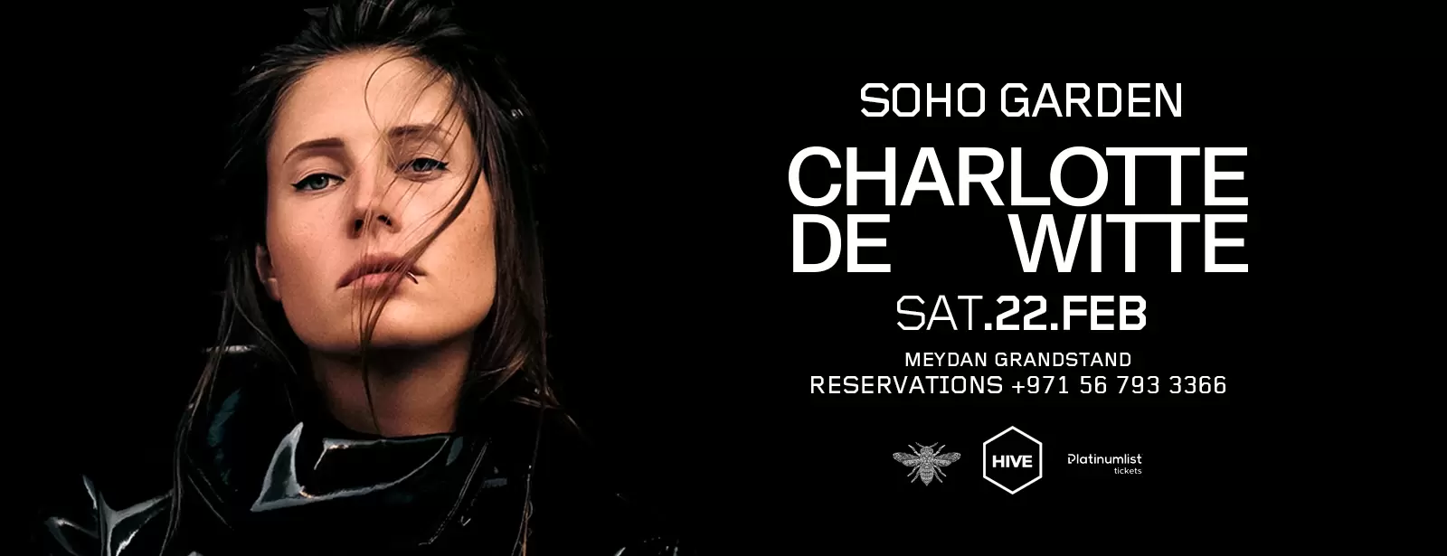 Charlotte de Witte at HIVE, Soho Garden Meydan in Dubai