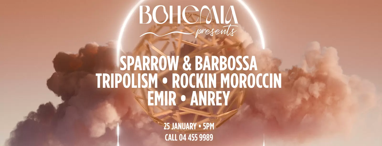 Bohemia Presents Sparrow, Barbossa, Tripolism, Rockin Moroccin, Emir & Anrey in Dubai