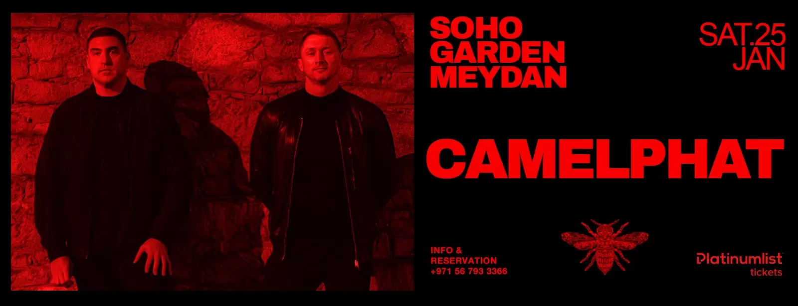CamelPhat Live at Soho Garden Meydan in Dubai