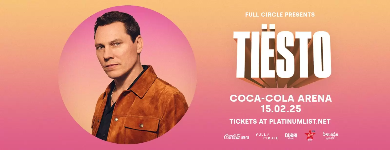 Tiesto at Coca-Cola Arena in Dubai