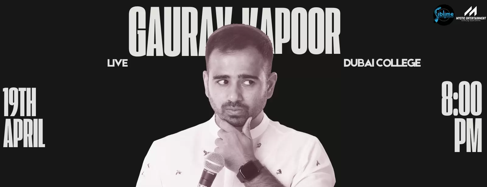 Gaurav Kapoor Live in Dubai