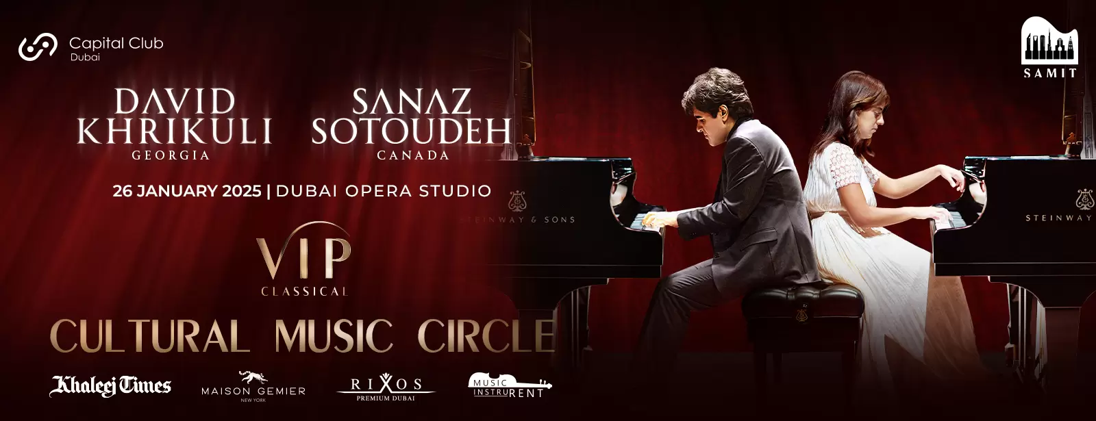 VIP Classical - Cultural Music Circle | January in Dubai
