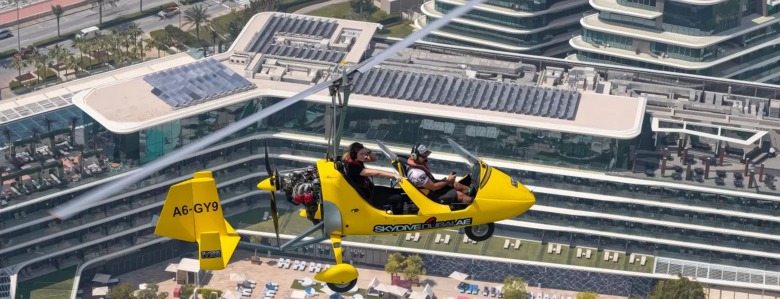 Gyrocopter Flight