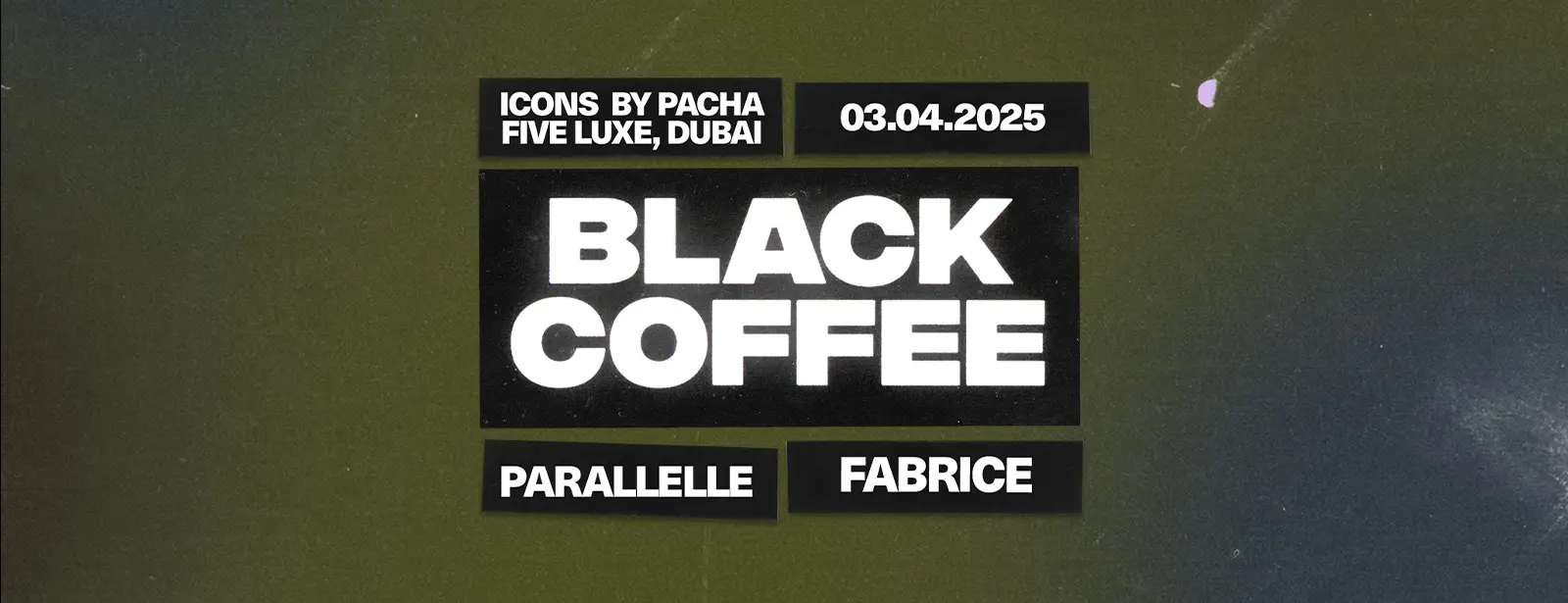 Pacha Icons with Black Coffee, Parallelle & Fabrice in Dubai