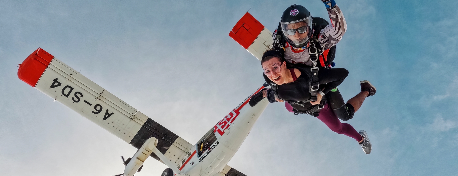 Tandem Skydive Palm Drop Dubai with Free Yacht Experience