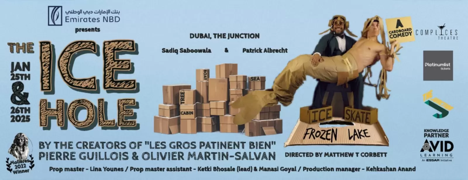 "The Ice Hole" - A Cardboard Comedy at The Junction, Dubai