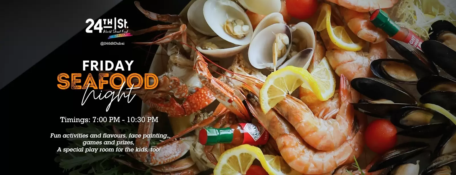 Friday Seafood Night at 24th St. Restaurant