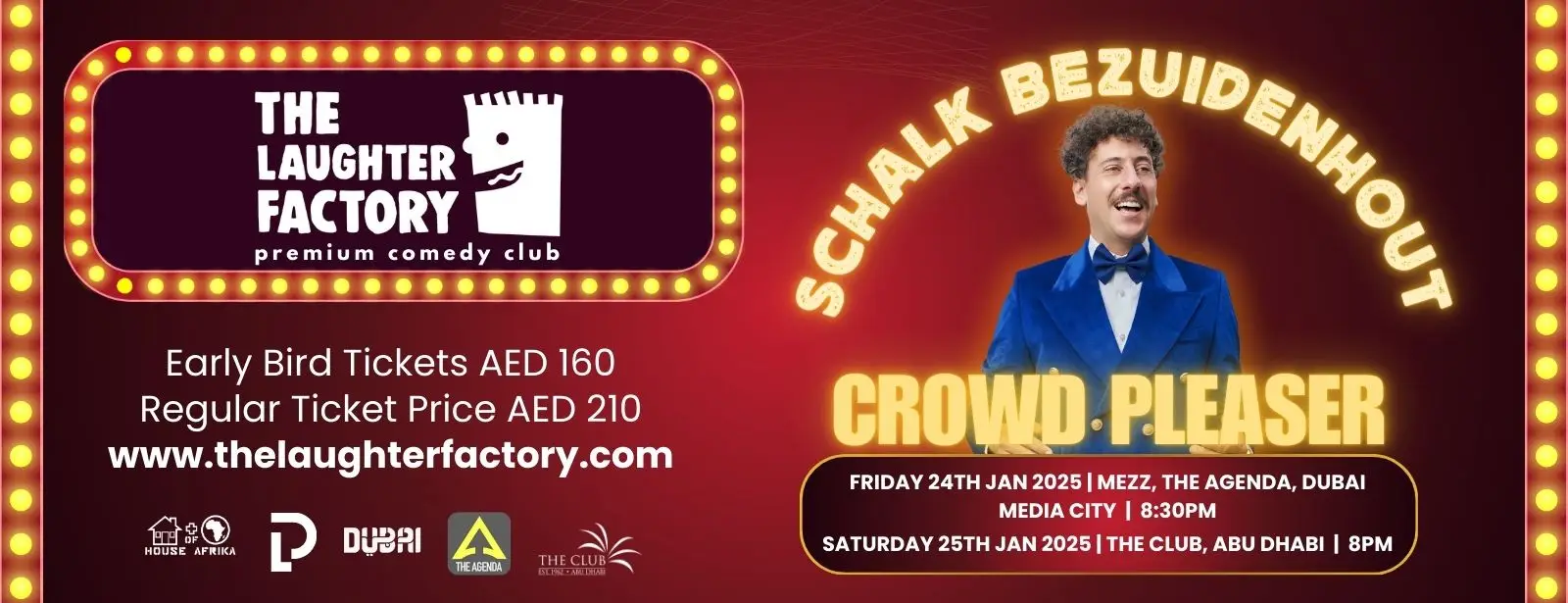 The Laughter Factory Presents Netflix Star Schalk