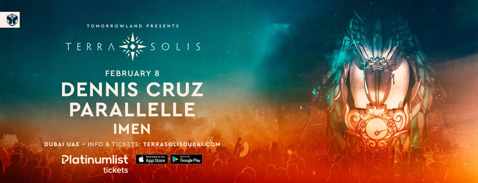 Tomorrowland presents Dennis Cruz at Terra Solis in Dubai