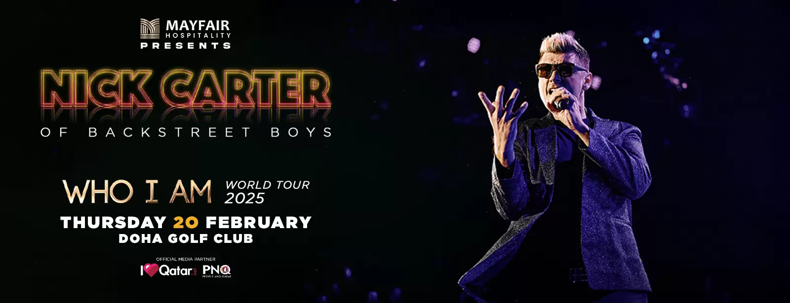 Nick Carter Live in Doha