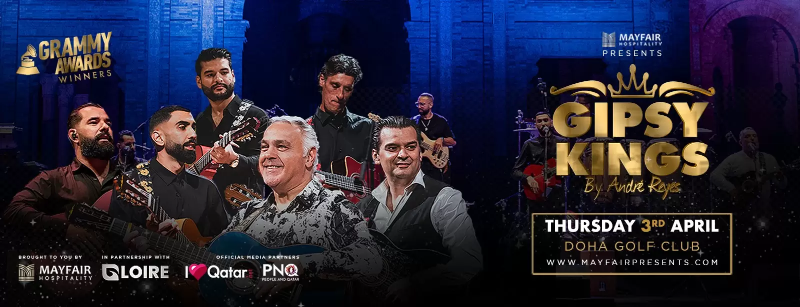 Gipsy Kings By Andre Reyes Live in Doha
