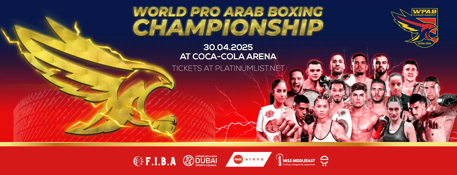 World Pro Arab Boxing Championship at Coca-Cola Arena in Dubai