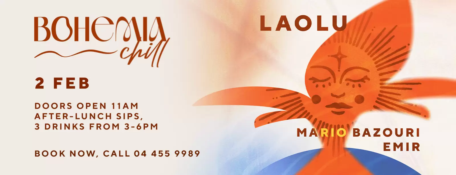 Bohemia Chill with Laolu, Mario Bazouri & Emir