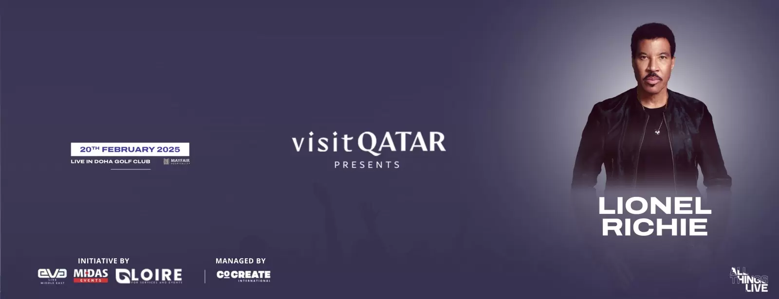 Lionel Richie Live at Doha Golf Club, Qatar
