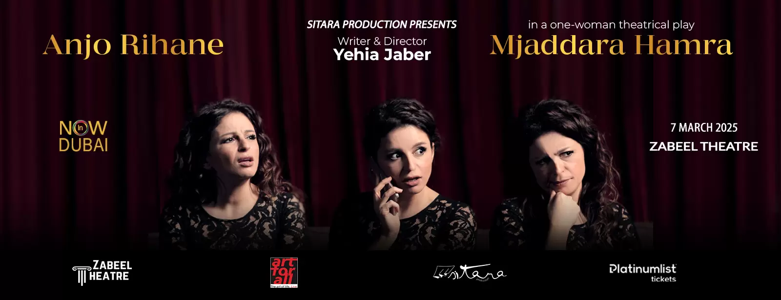 Mjaddara Hamra at Zabeel Theatre in Dubai