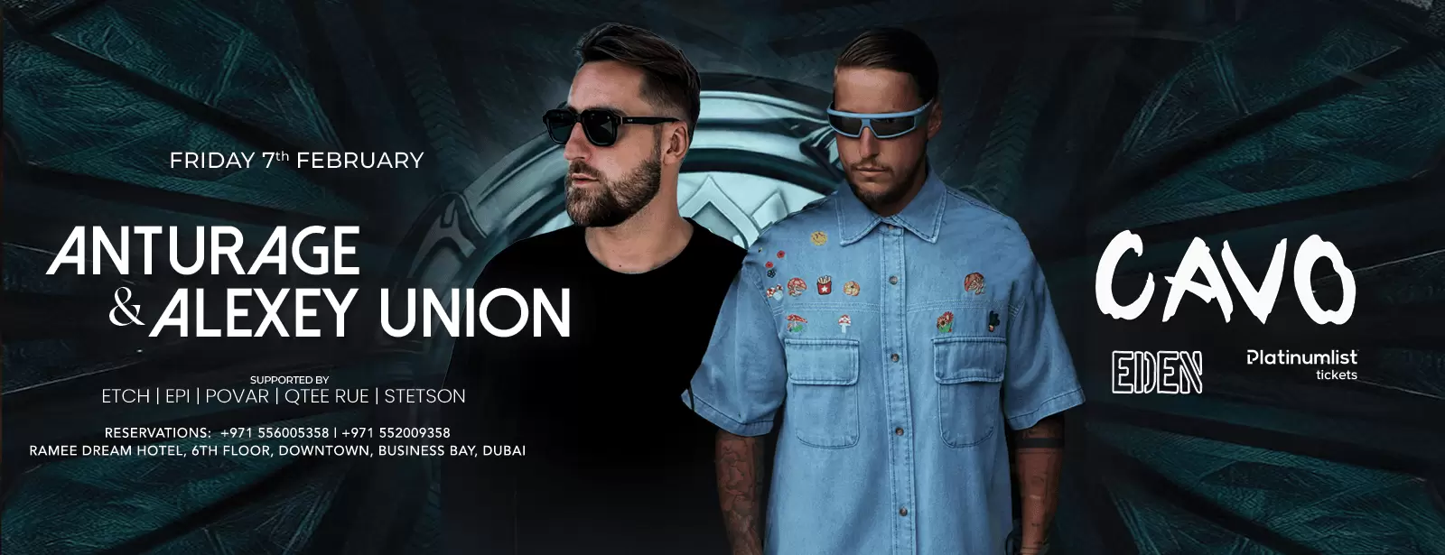 Eden Presents DJ Anturage & Alexey Union Live in Dubai