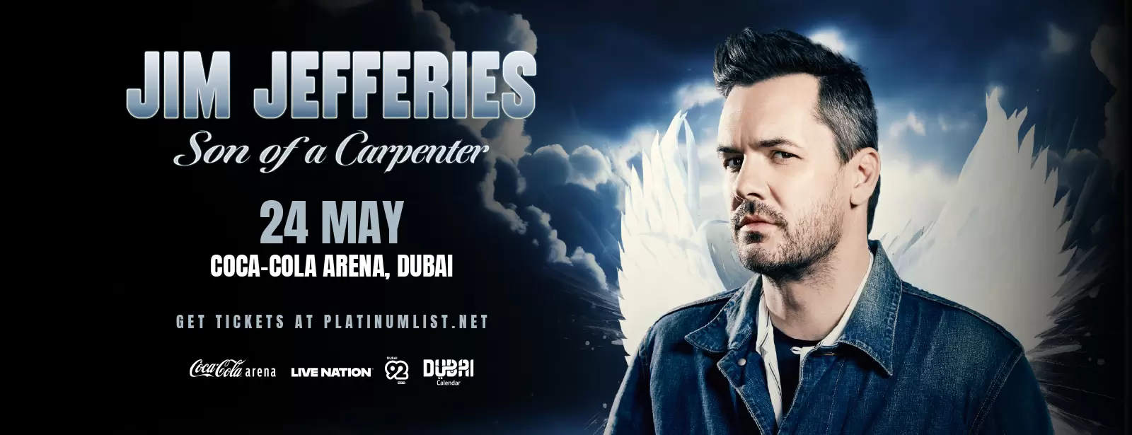 Jim Jefferies Live at Coca-Cola Arena in Dubai 2025
