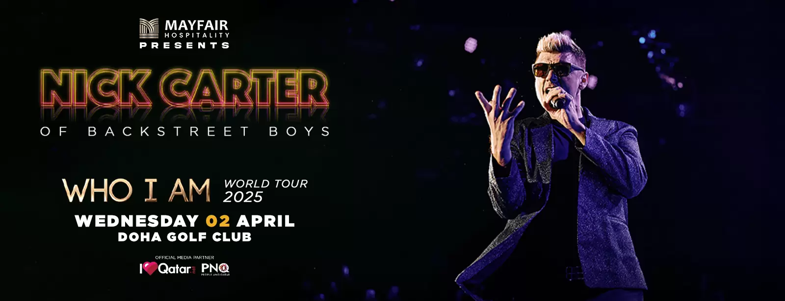 Nick Carter Live in Doha