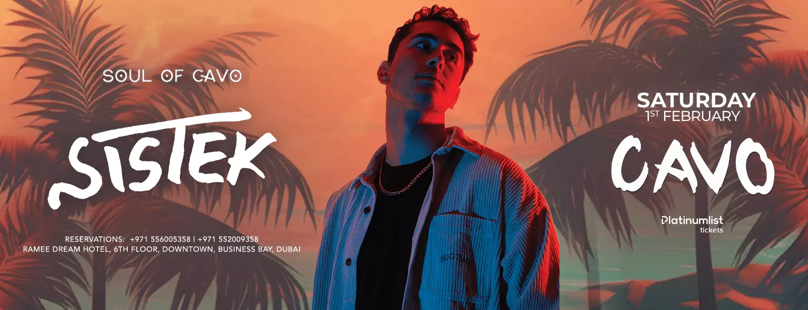 Soul of Cavo Presents Sistek Live in Dubai