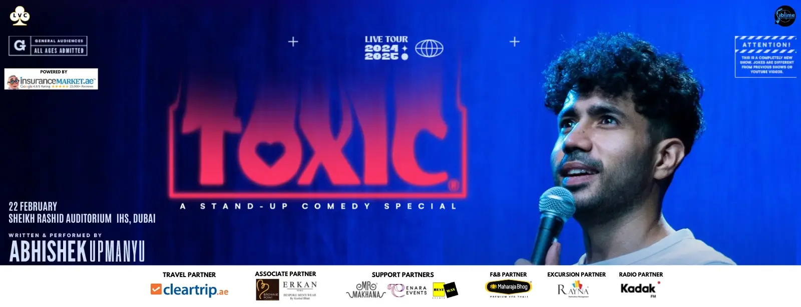 Abhishek Upmanyu Live in Dubai