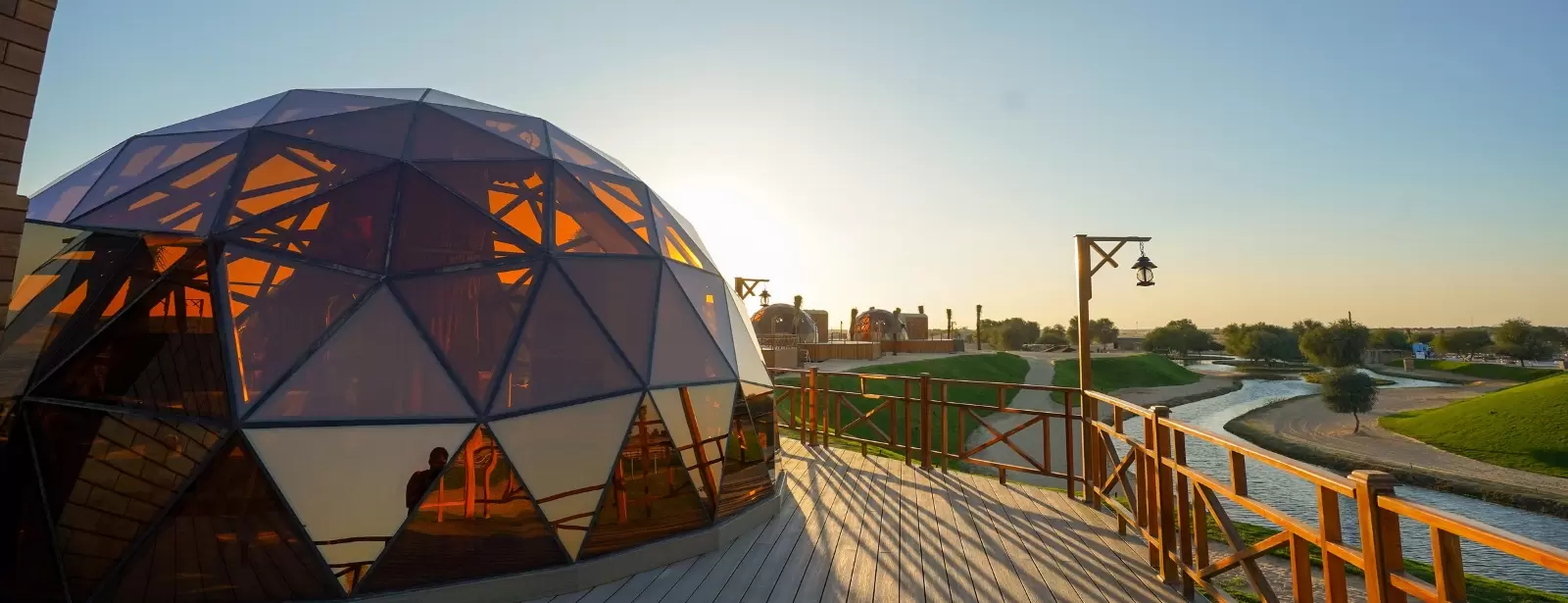 Al Marmoom Domes Desert Glamping & Dining experience in Dubai