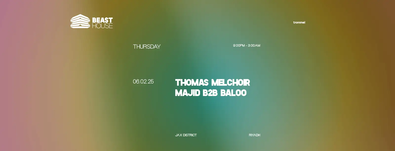 Beast House in Riyadh | Thursday, 06 February