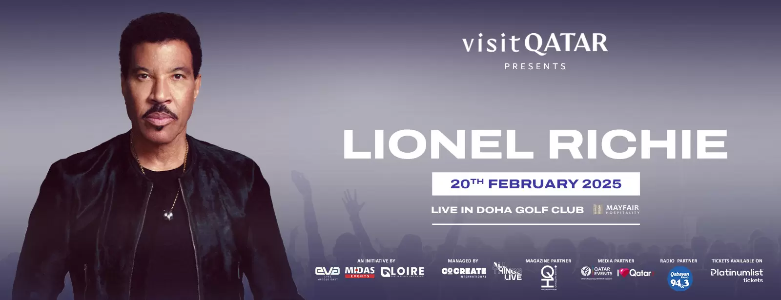 Lionel Richie Live at Doha Golf Club, Qatar