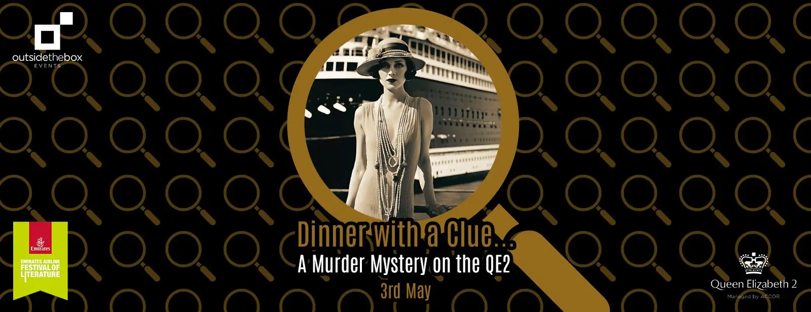 Dinner With A Clue - A Murder Mystery On The QE2 in Dubai