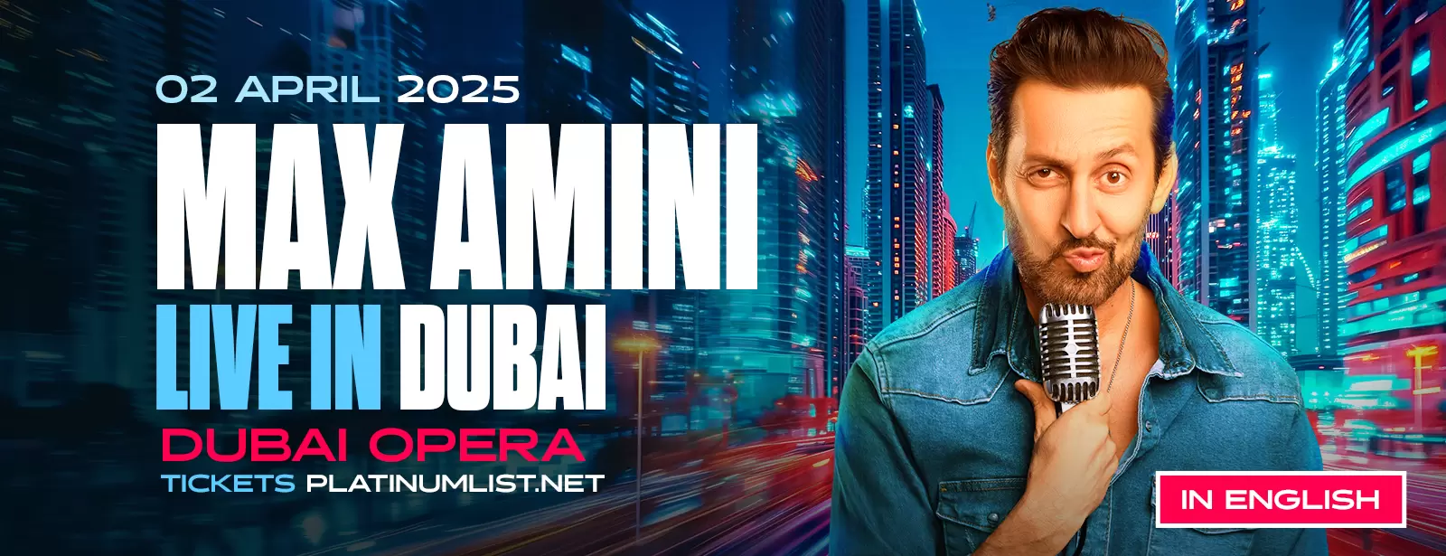 Max Amini in Dubai (in English)