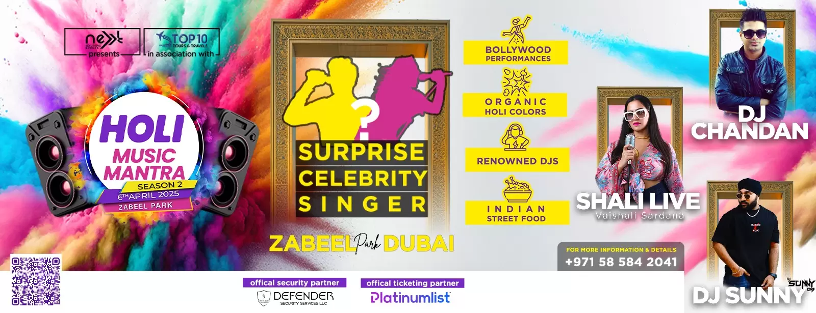 Holi Music Mantra Season 2 at Zabeel Park Amphitheater in Dubai