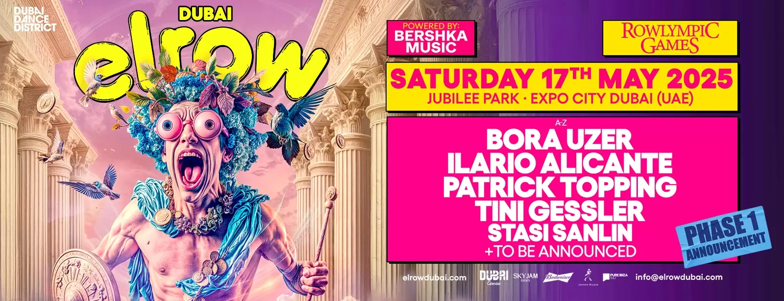 Elrow 2025 - powered by Bershka