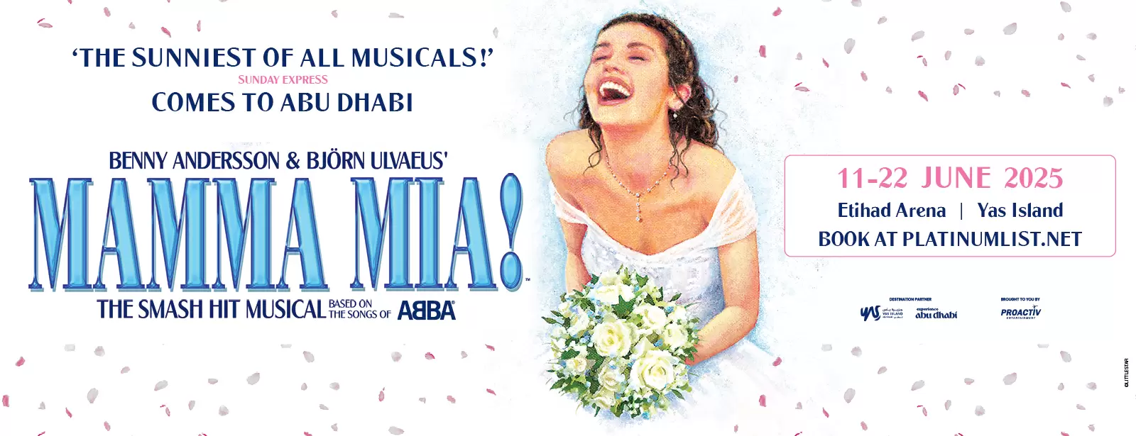 MAMMA MIA! at Etihad Arena in Abu Dhabi