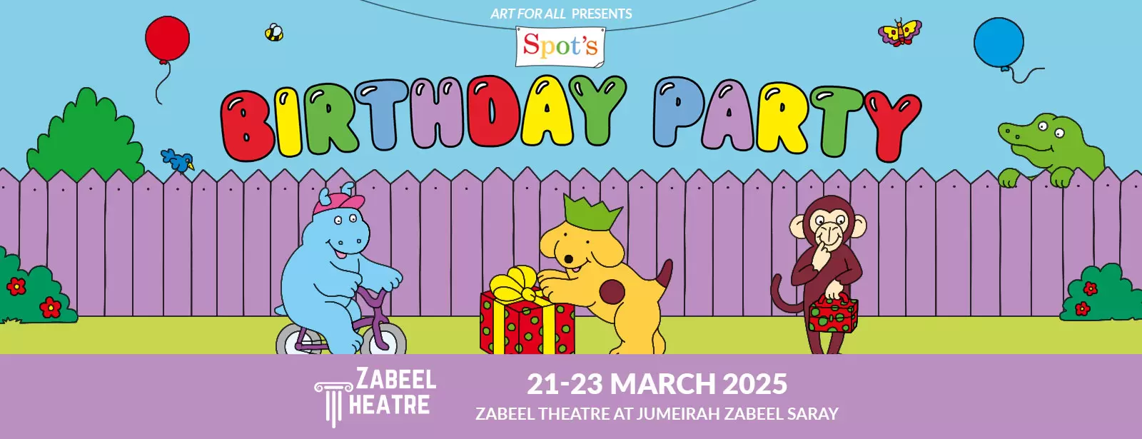 Spot's Birthday Party at Zabeel Theatre in Dubai