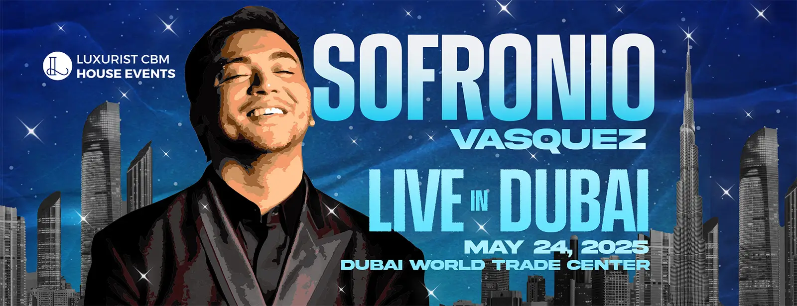 Sofronio Vasquez Live in Dubai World Trade Center