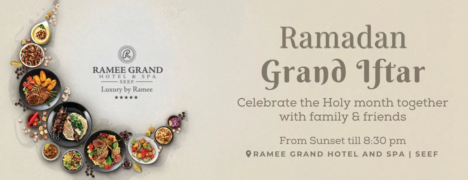 Grand Iftar - Ramee Grand Hotel & Spa