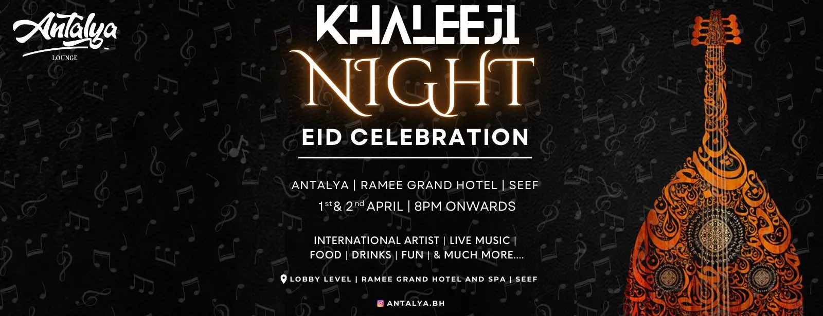 Arabic Khaleeji Nights at Antalya - Ramee Grand Hotel