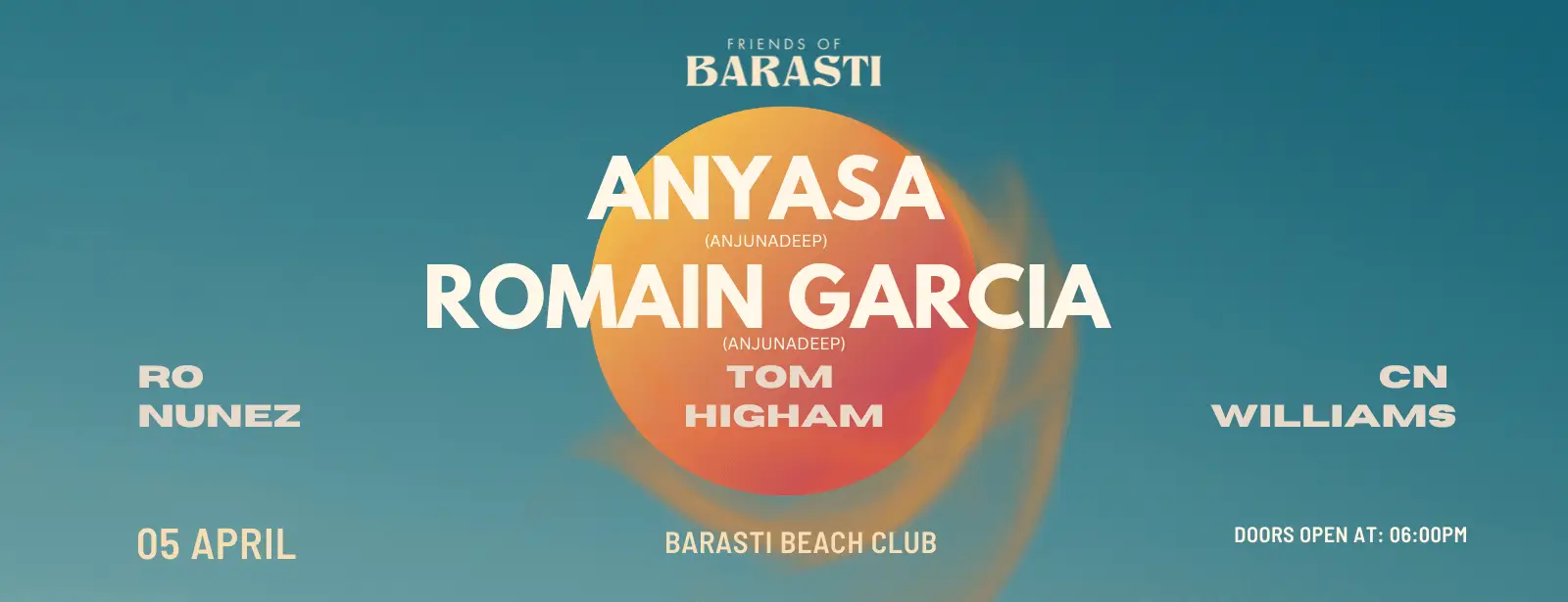 Friends of Barasti Weekend Beach Music Festival in Dubai
