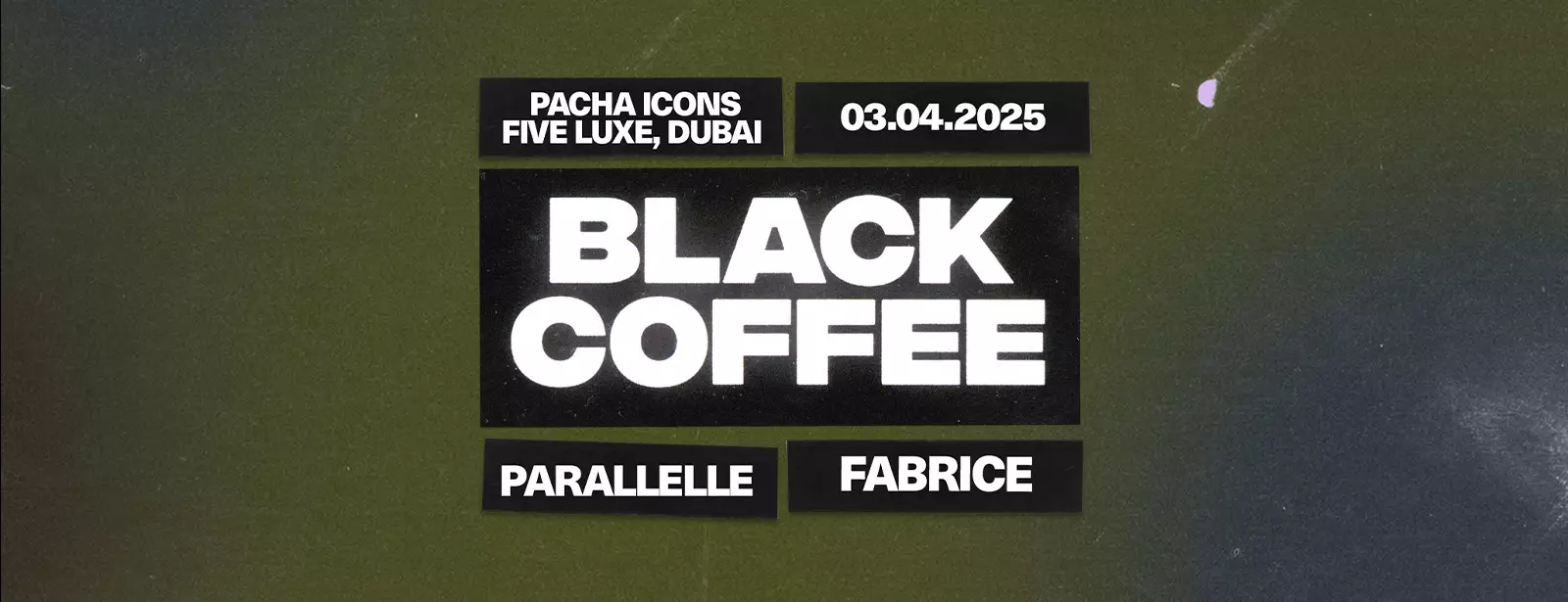 Pacha Icons with Black Coffee, Parallelle & Fabrice in Dubai
