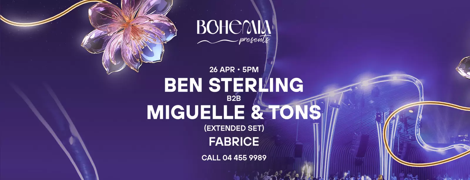 Ben Sterling b2b Miguelle & Tons in Dubai