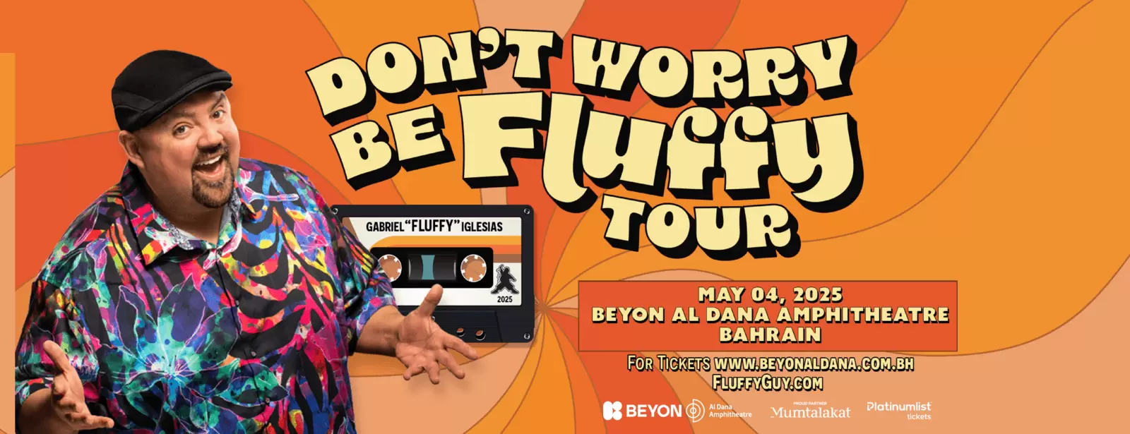 Gabriel Iglesias at Beyon Al Dana Amphitheatre