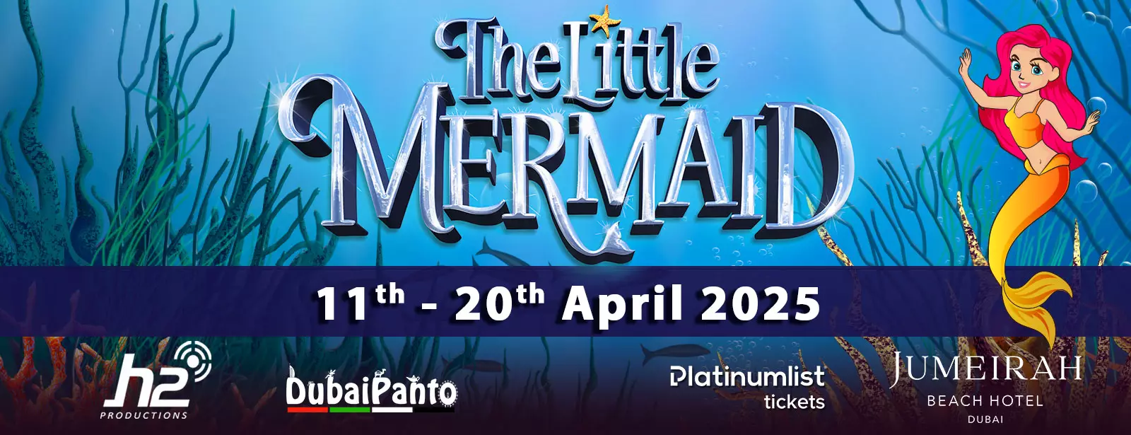 The Little Mermaid at Jumeirah Beach Hotel