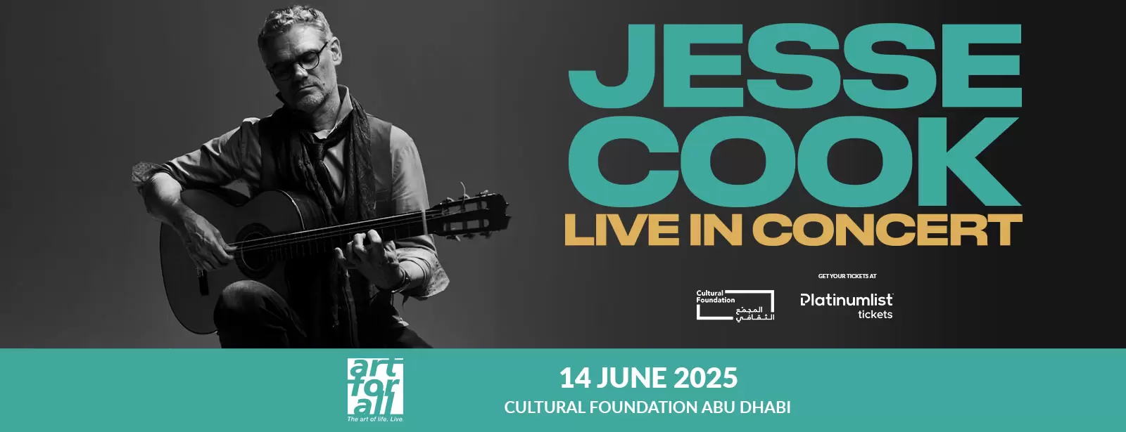 Jesse Cook at Cultural Foundation in Abu Dhabi