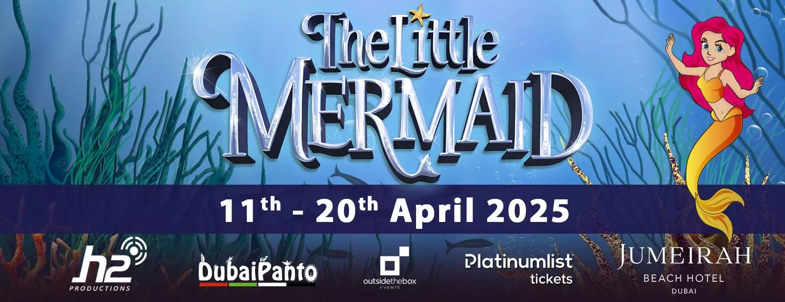 The Little Mermaid at Jumeirah Beach Hotel