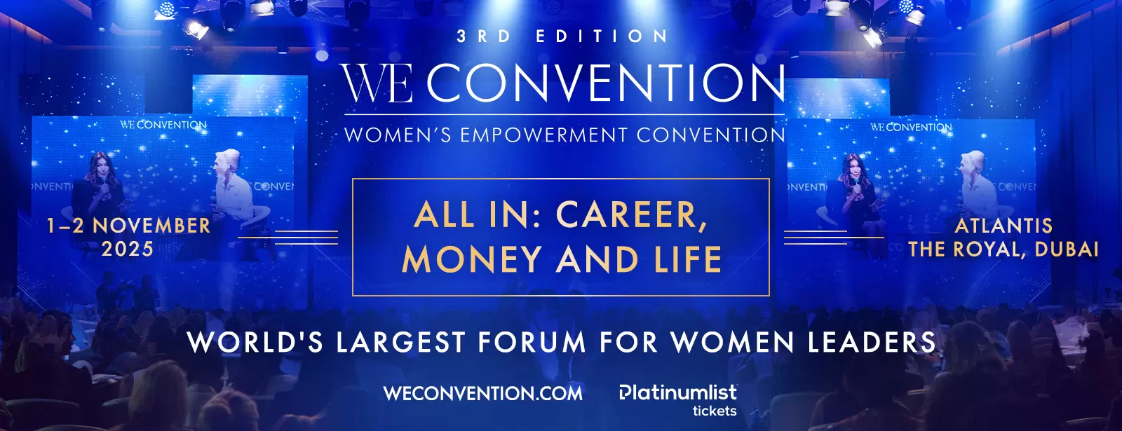 Women's Empowerment Convention (WE Convention) in Dubai