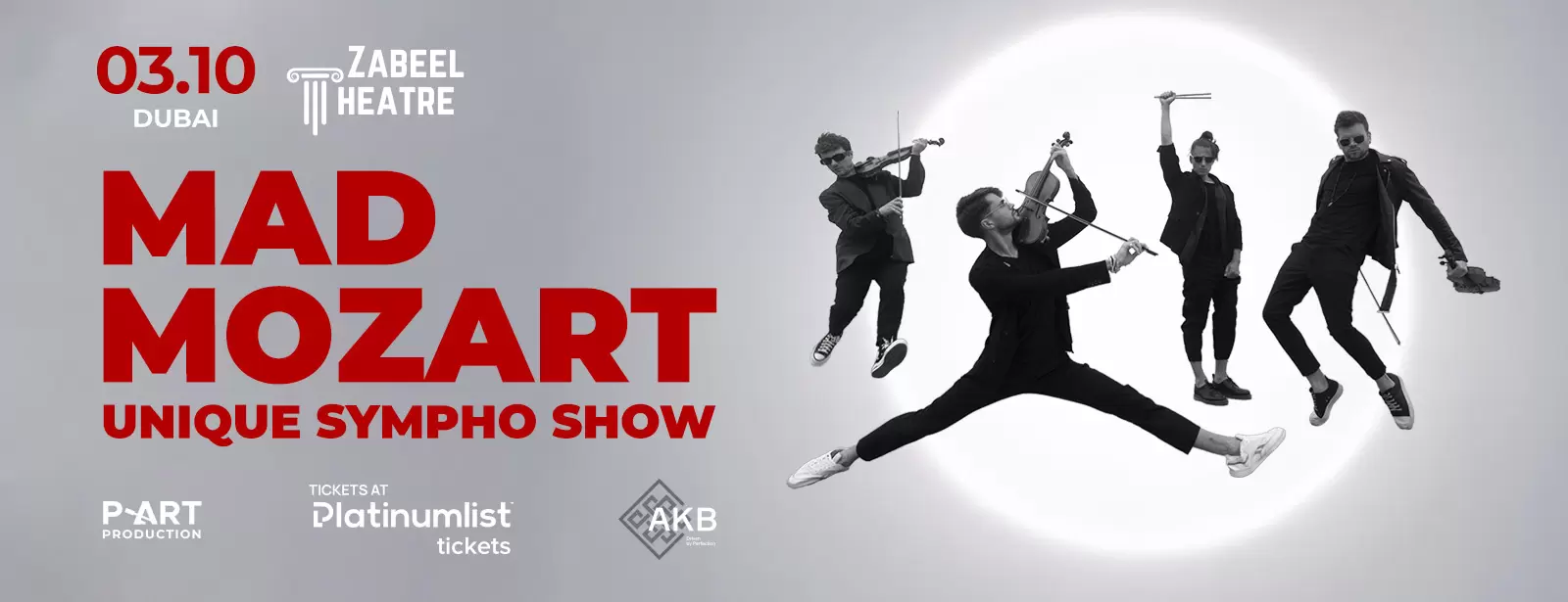 Mad Mozart: Unique Sympho Show at Zabeel Theatre in Dubai
